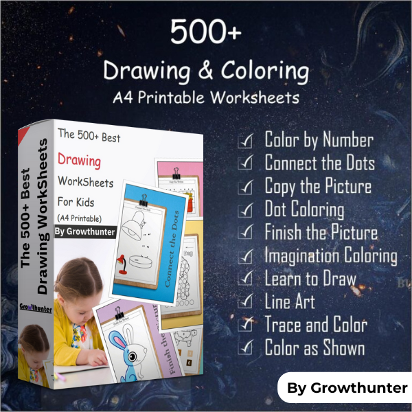 500+ drawing and coloring
